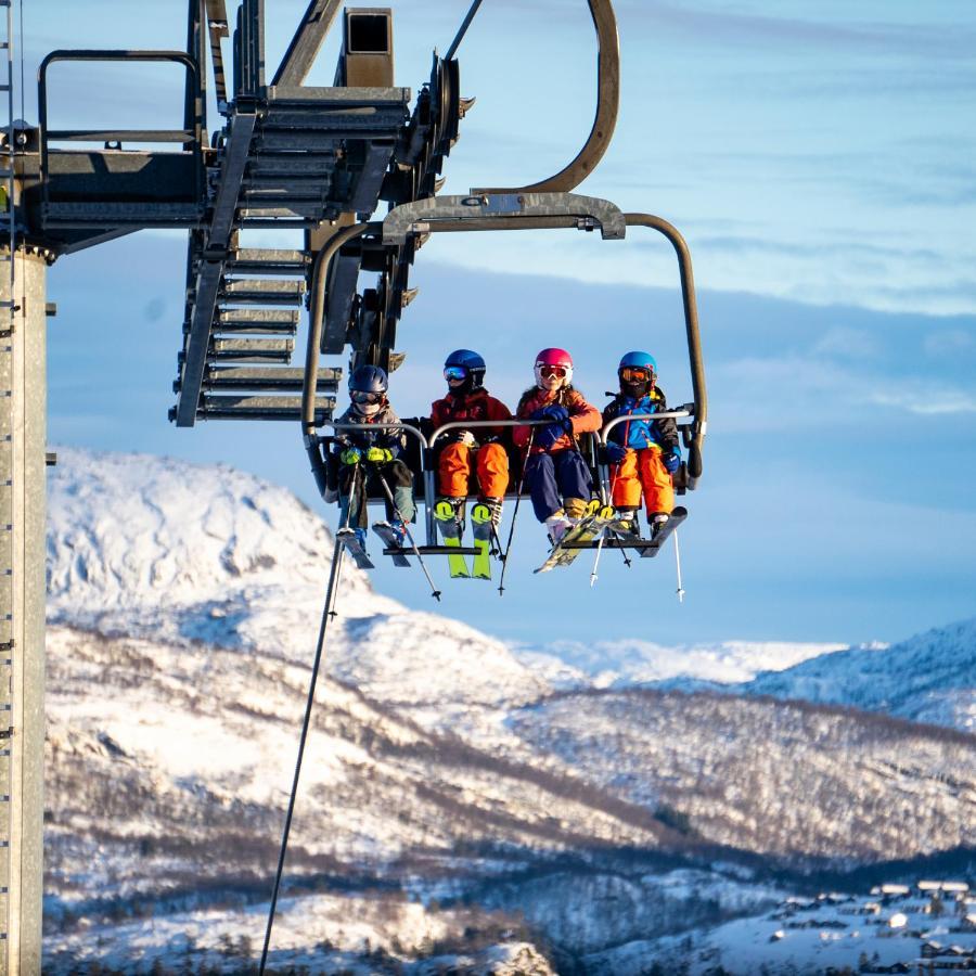 Отель Sirdal Fjellpark Tjorhom Экстерьер фото