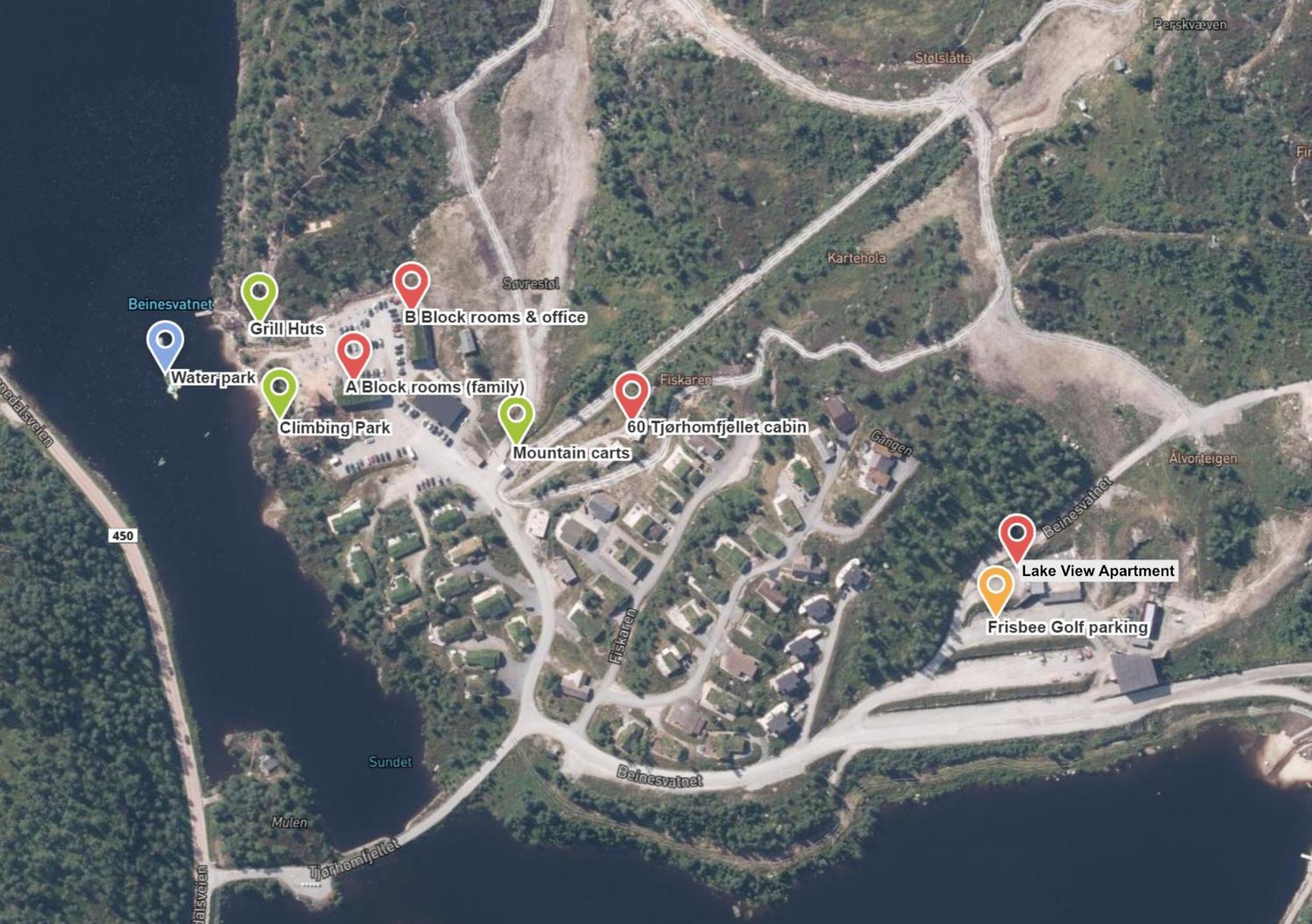 Отель Sirdal Fjellpark Tjorhom Экстерьер фото